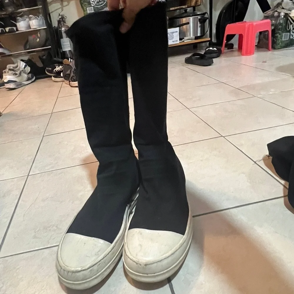 Rick Owens | Shoes | Rick Owens Drkshdw Sock Boot | Poshmark